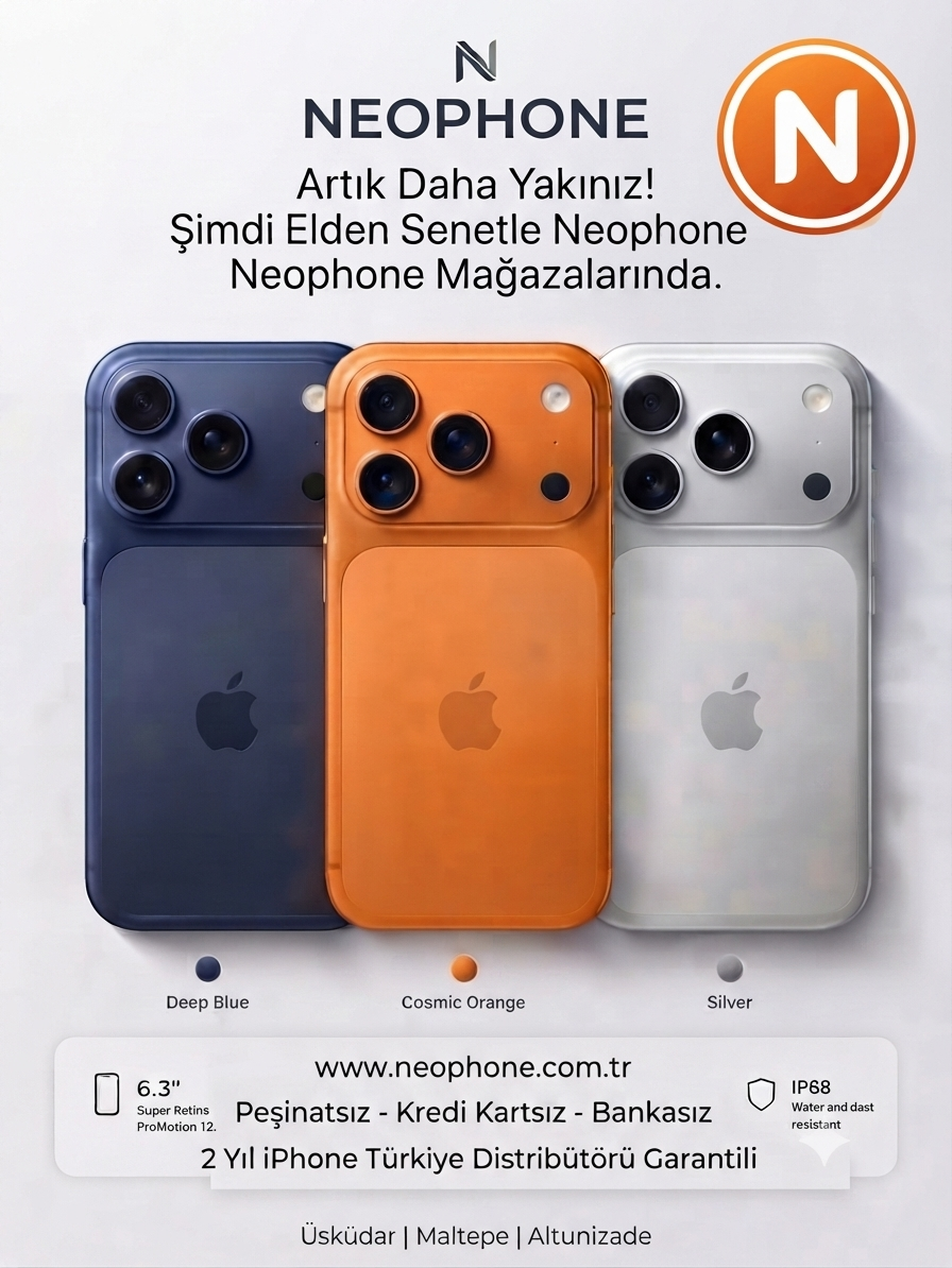 Senetle, Kredi Kartsız, Hiç Peşinatsız Cep Telefonları: Gerçek Mağaza Neophone ile Tanışın!